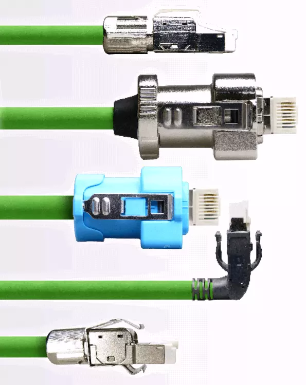 Conectores RJ45 uso industrial