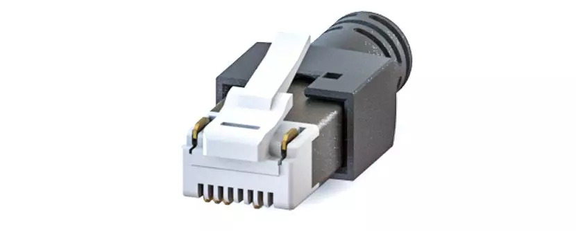 Conector RJ45 macho 10 polos Yamaichi